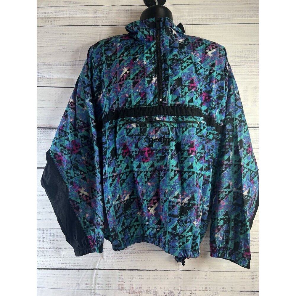 Vintage 90's Reebok Jogging Windbreaker (Light Jacket, Basketball, Gym Wear)